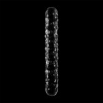 NEBULA SERIES BY IBIZA - MODELLO 15 DILDO IN VETRO BOROSILICATO 18,5 X 3 CM ROSA